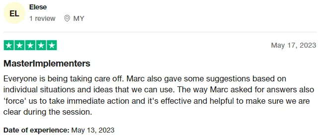 Trustpilot review